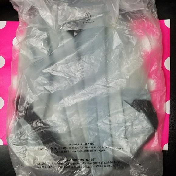 PINK/Victoria's Secret Campus Mini Backpack Denim - Picture 4 of 6